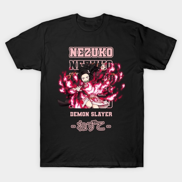 Nezuko Kamado T-Shirt by Pantat Kering